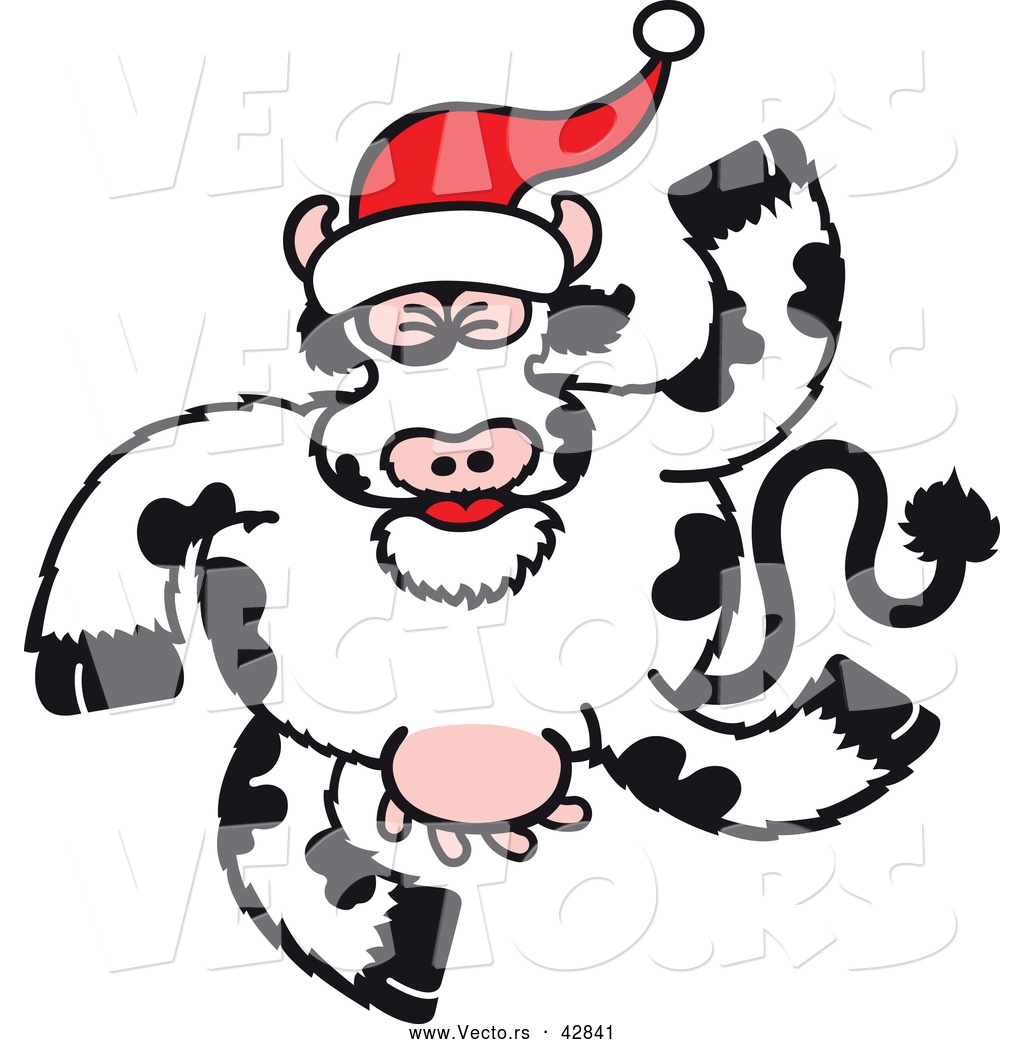Showing post & media for Santa cow cartoon.