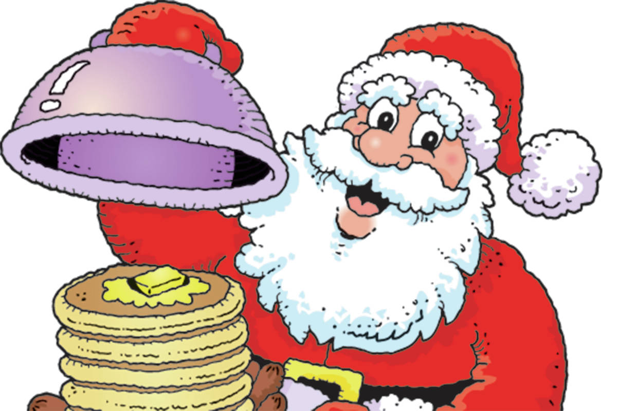 Breakfast With Santa, Dec. 9 at Barriere Lions Hall.