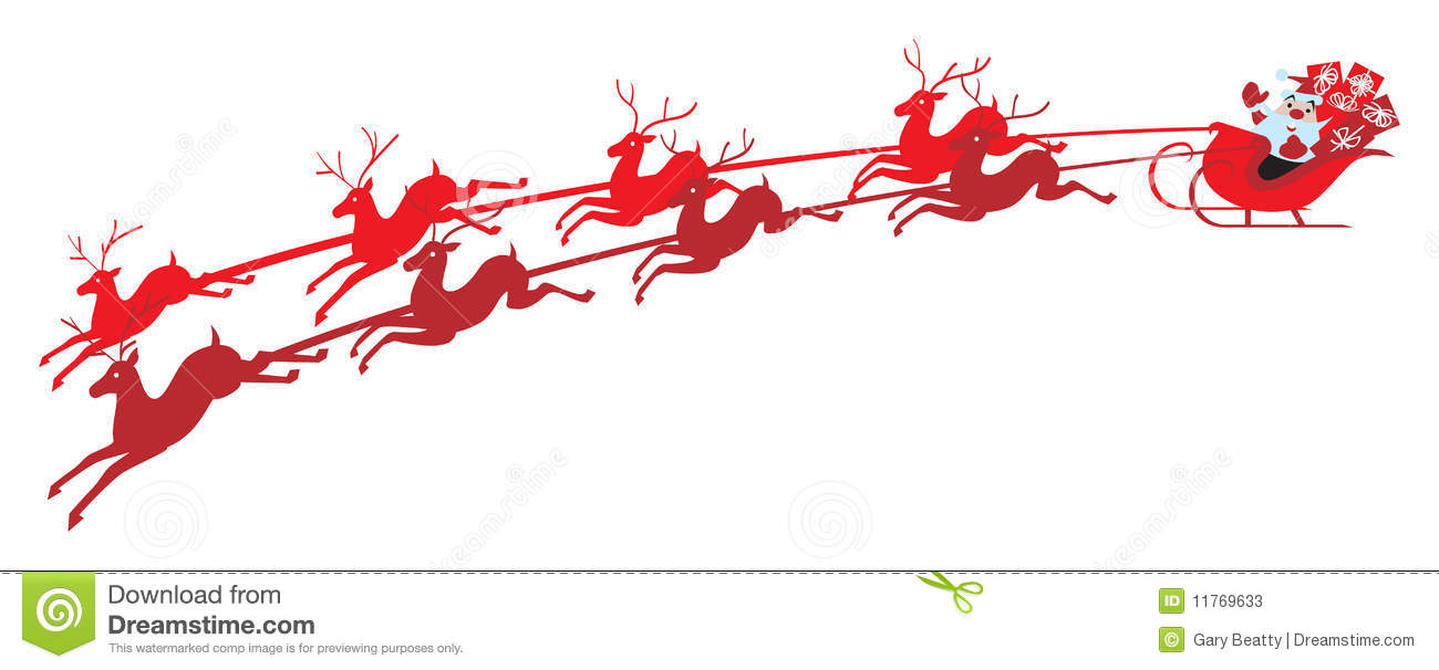 santa flying in his sleigh clipart 20 free Cliparts | Download images