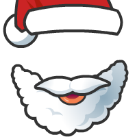 Santa Hat And Beard Png (100+ images in Collection) Page 1.