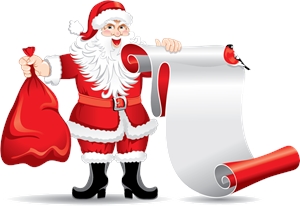 SANTA CLAUS CHRISTMAS Logo Vector (.AI) Free Download.