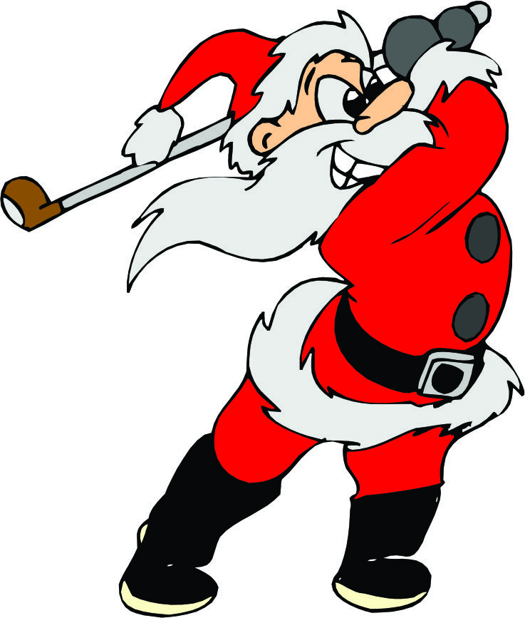 santa playing golf clipart 17 free Cliparts | Download images on ...