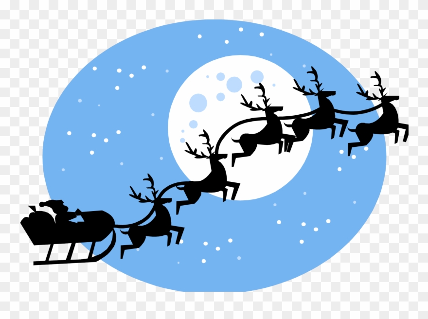 santa sleigh flying clipart 10 free Cliparts | Download images on