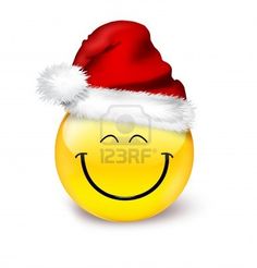Santa Smiley Face ….