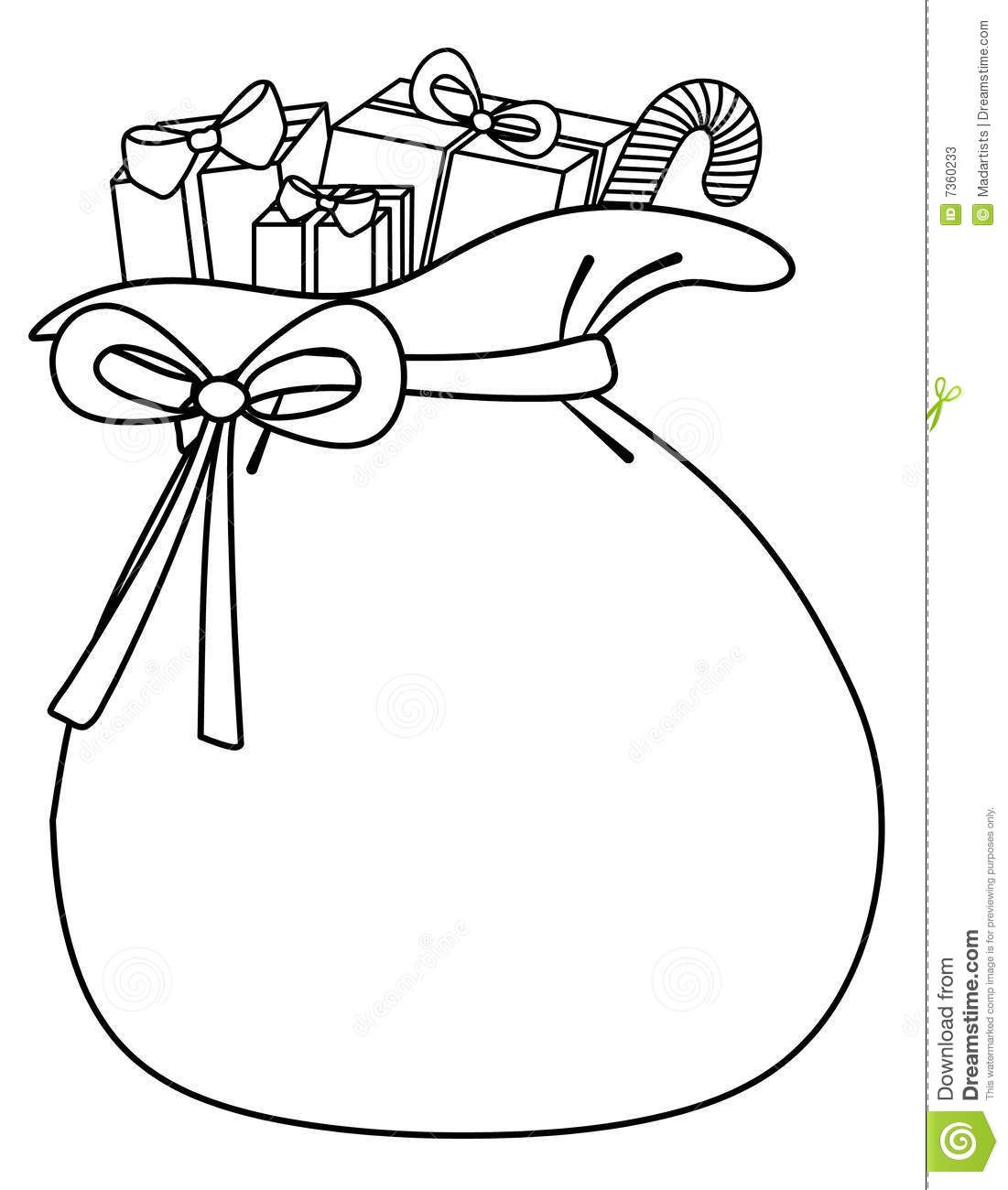 santa with sack clipart 10 free Cliparts | Download images on ...