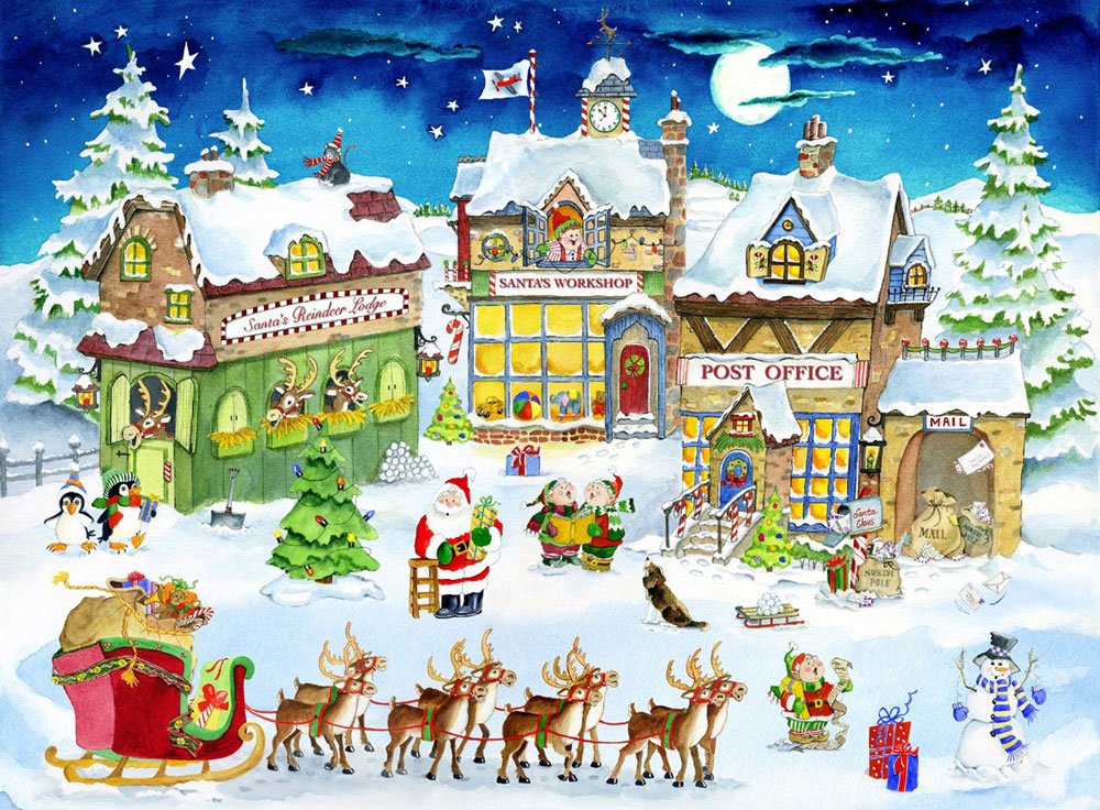 Santas Village Clipart 10 Free Cliparts Download Images On Clipground 2024