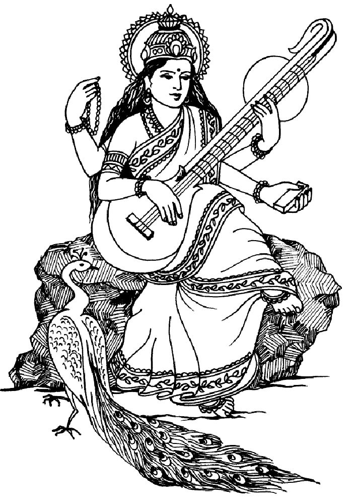 saraswati maa image clipart 10 free Cliparts | Download images on ...