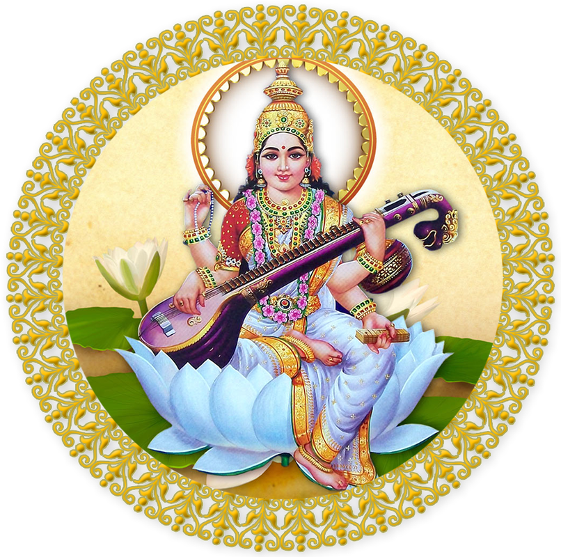 Saraswati PNG Transparent Images.