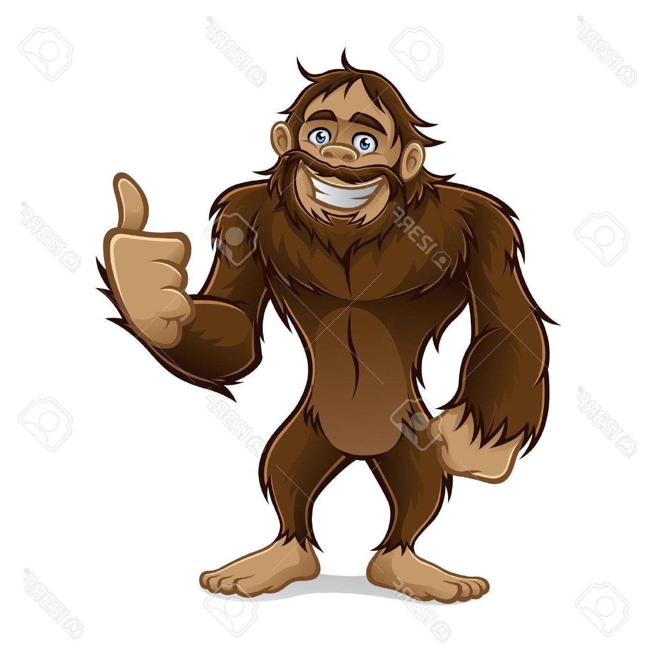 HD Sasquatch Vector File Free » Free Vector Art, Images.