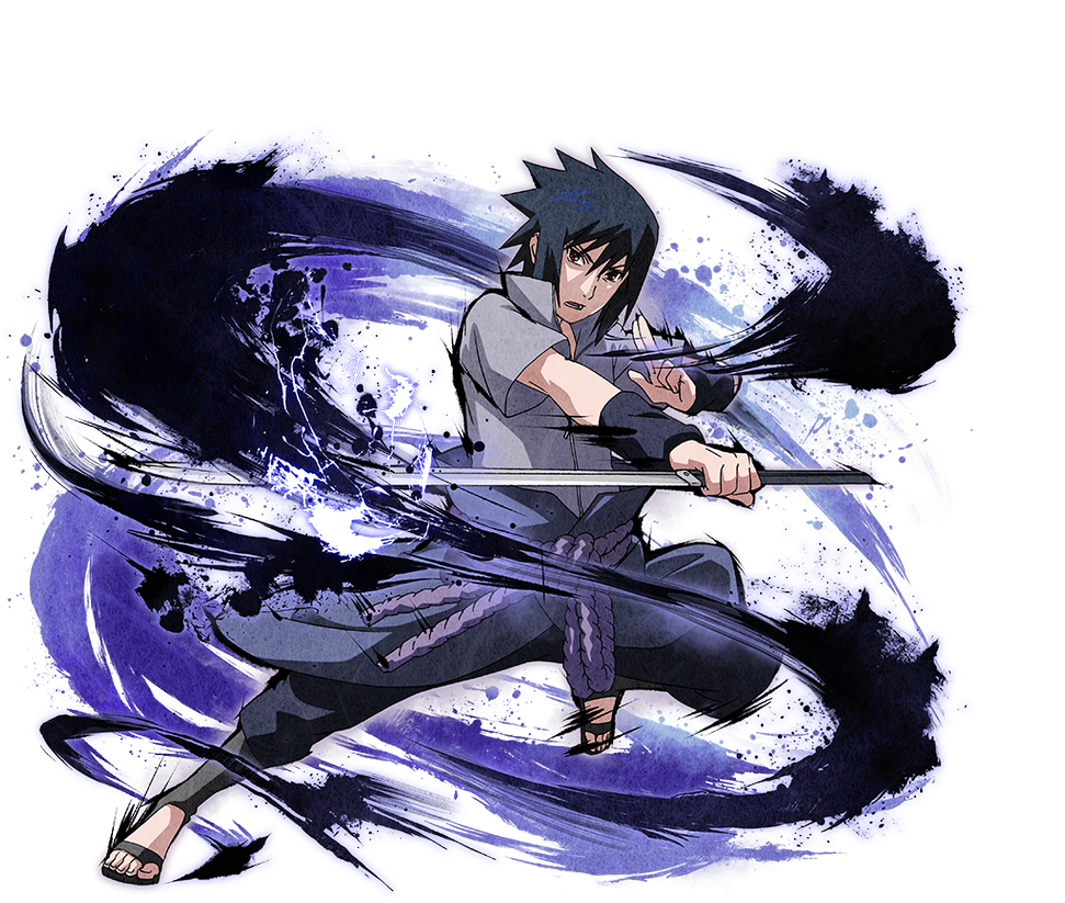 Download Free png Sasuke Uchiha render [Ultimate Ninja.
