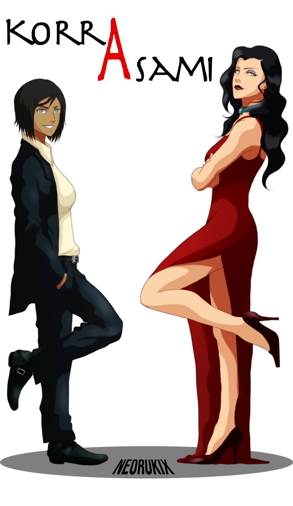 Asami Sato Clipart.