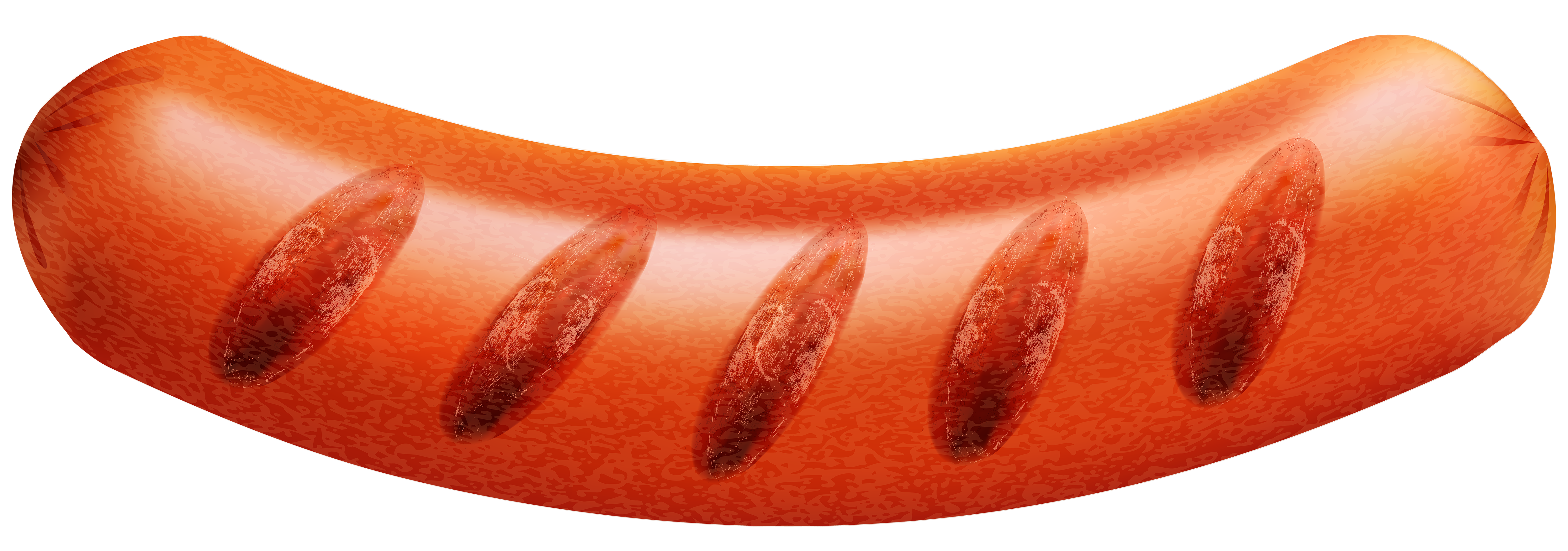 Grilled Sausage PNG Clip Art.