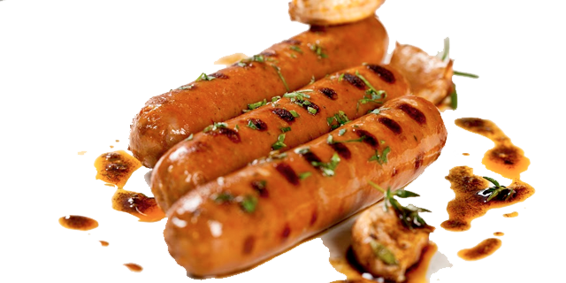 Download Grilled Sausage PNG Clipart.