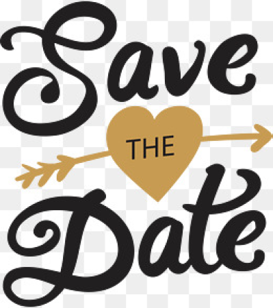 Save The Date PNG Images.