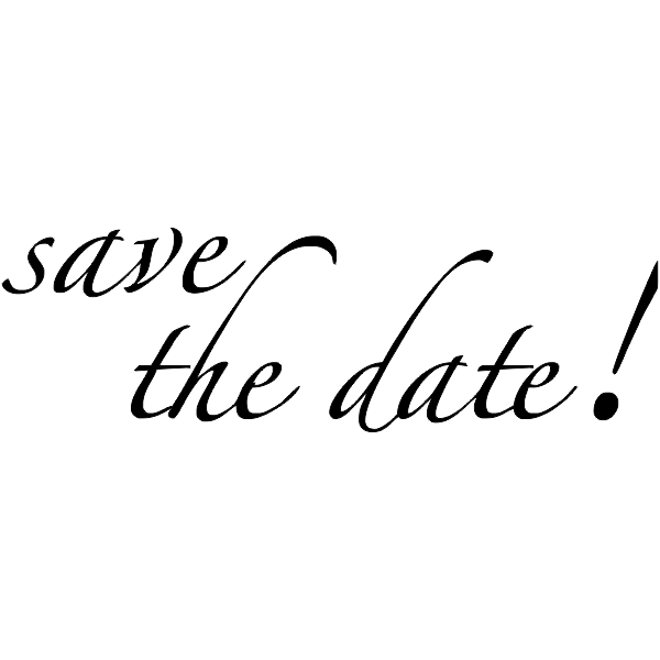 Save the Date Stamp.