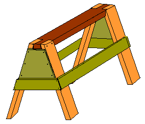 39 Free Sawhorse Plans in the Hunt for the Ultimate Sawhorse.