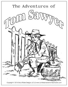 Tom Sawyer Clipart.