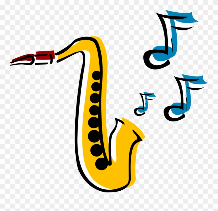 Saxophone Clip Art.