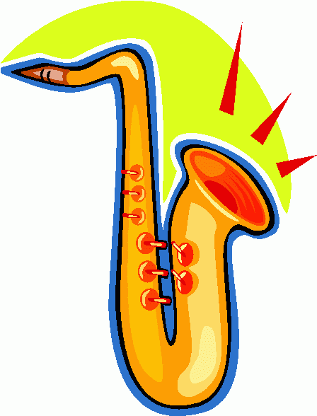 Saxophone Clip Art Pictures.