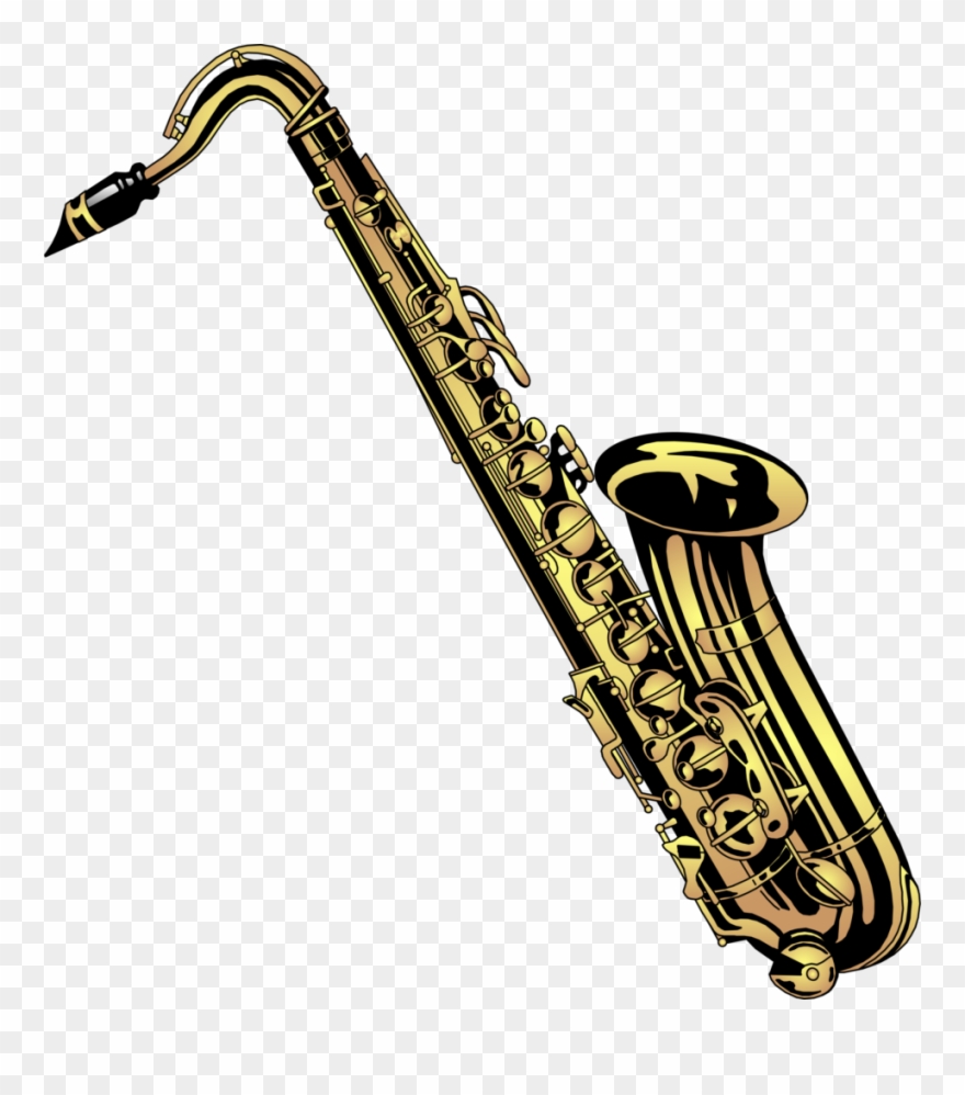 Band Saxophone Clip Art.