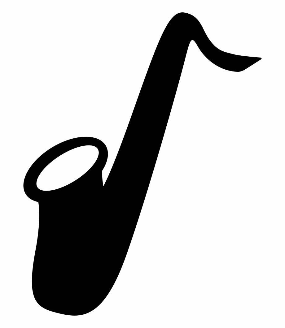 Saxophone Silhouette Png.