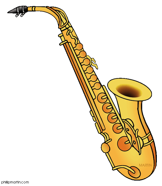 Saxophone clip art free.
