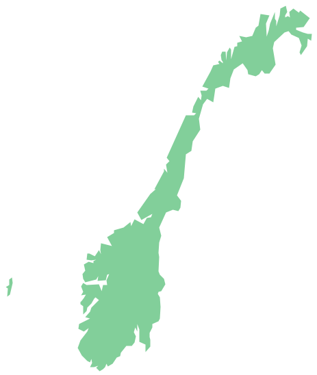 Outline Map Of Scandinavia.