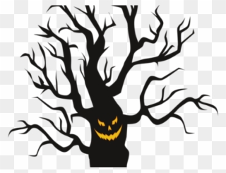 Free PNG Scary Tree Clip Art Download.