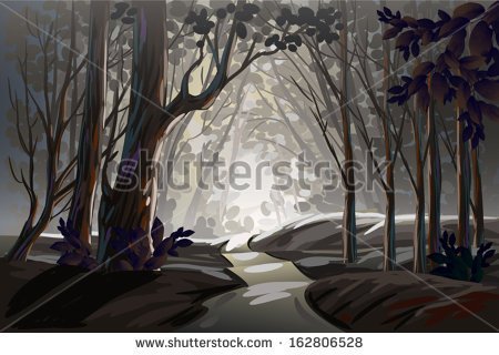 Scary forest clipart 2 » Clipart Portal.
