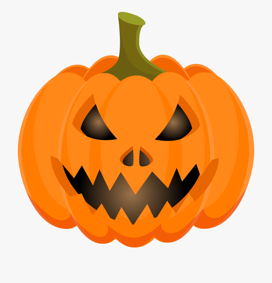 Halloween Clipart Pumpkin Clipart Jack O\' Lantern Scary.