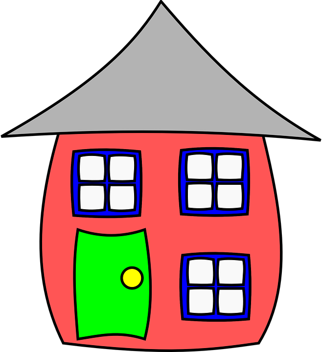 Free vector graphic: Brick, Building, Door, House, Red.