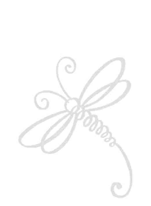 dragonfly clip art black and white.