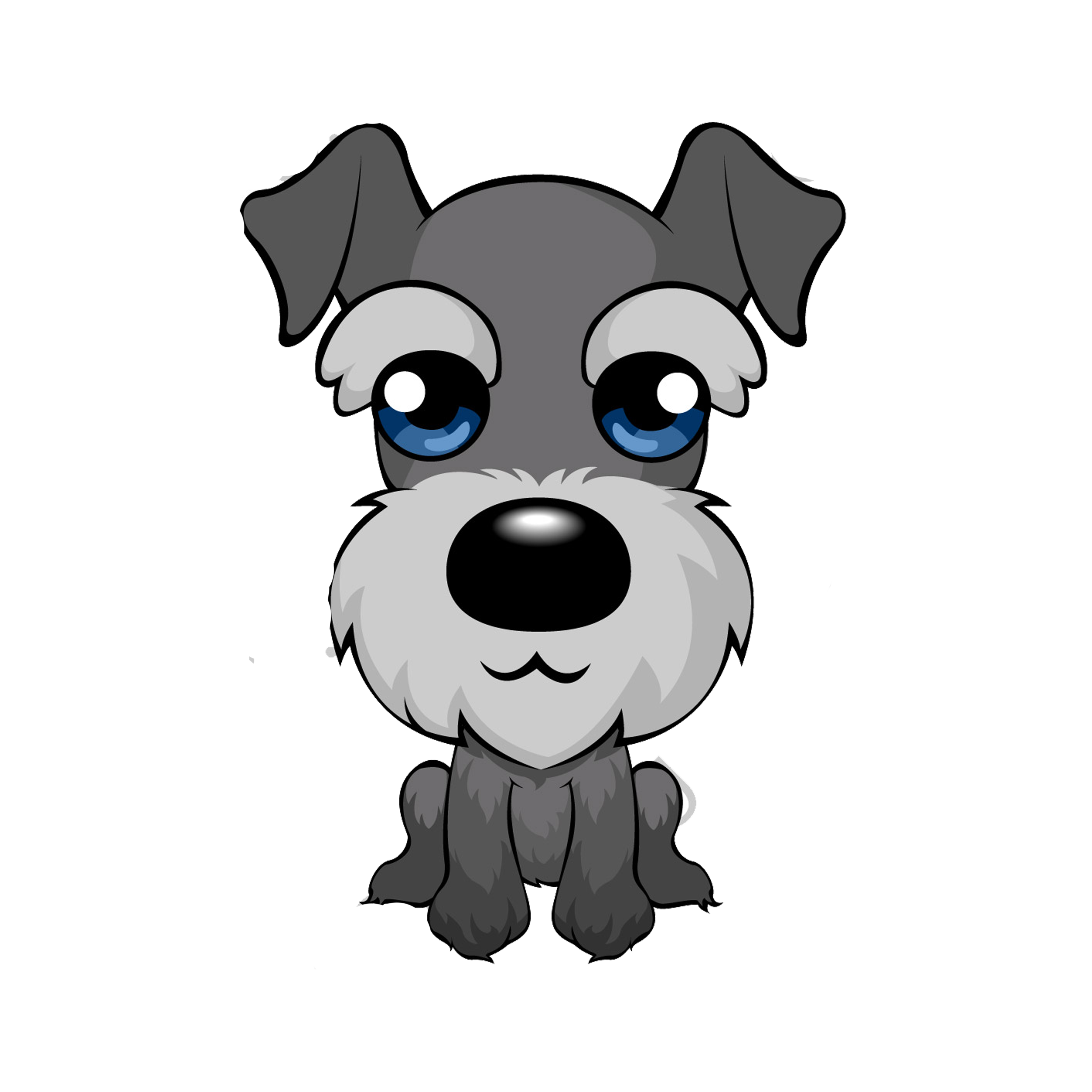 Miniature schnauzer clipart clipart images gallery for free.