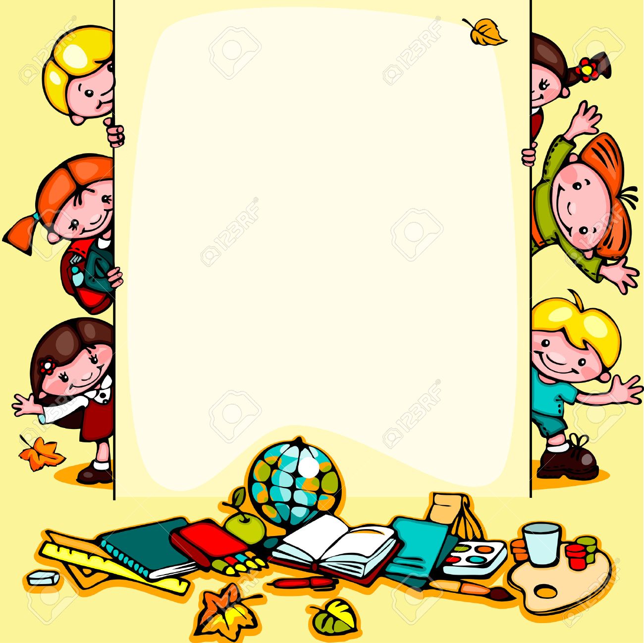 Clipart school background 4 » Clipart Station.