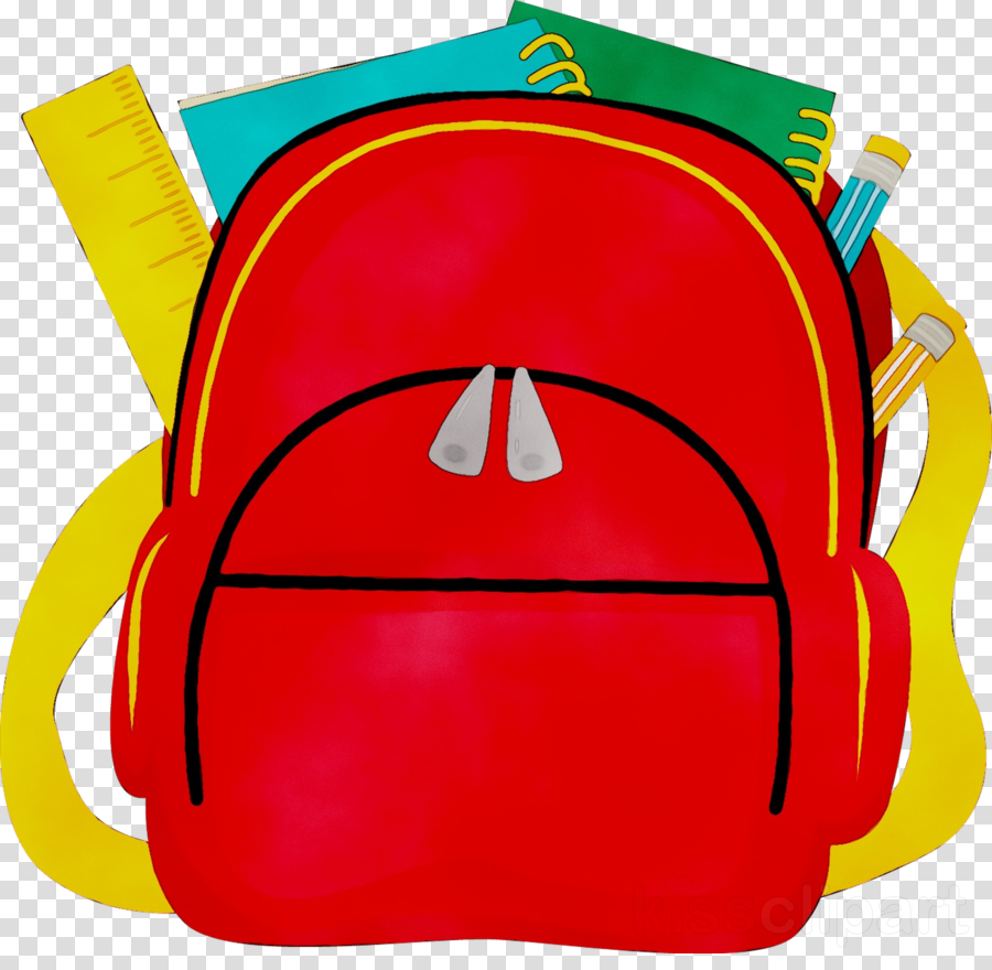 Backpack Cartoon clipart.