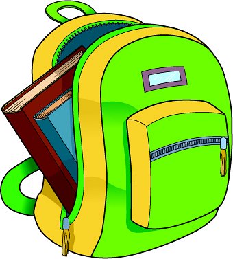School Bag Clipart Clipart Suggest.