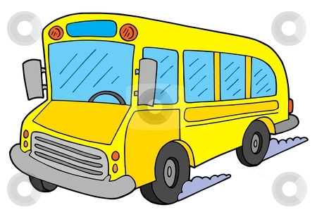 School bus vector illustration stock vector.