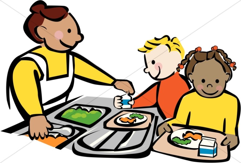 Collection of Cafeteria clipart.