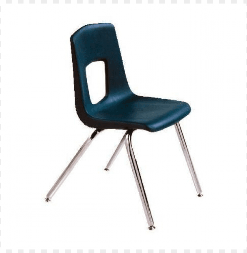 school chair PNG image with transparent background.