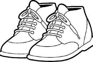 School shoes clipart black and white » Clipart Station.