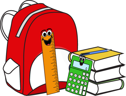 School Supplies Clipart Free.