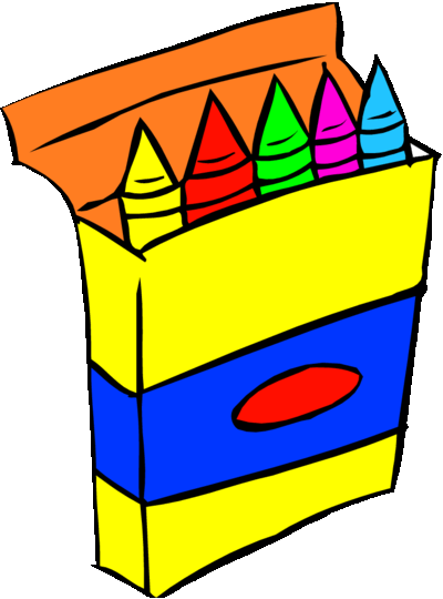School Supplies For English Class Clipart.