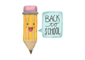 Back To School Free Vector Art.