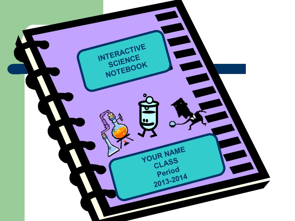 How to use your INTERACTIVE SCIENCE NOTEBOOK.