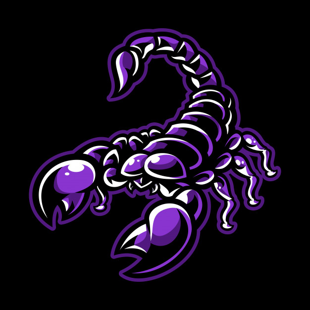 Scorpion mascot logo Vector.