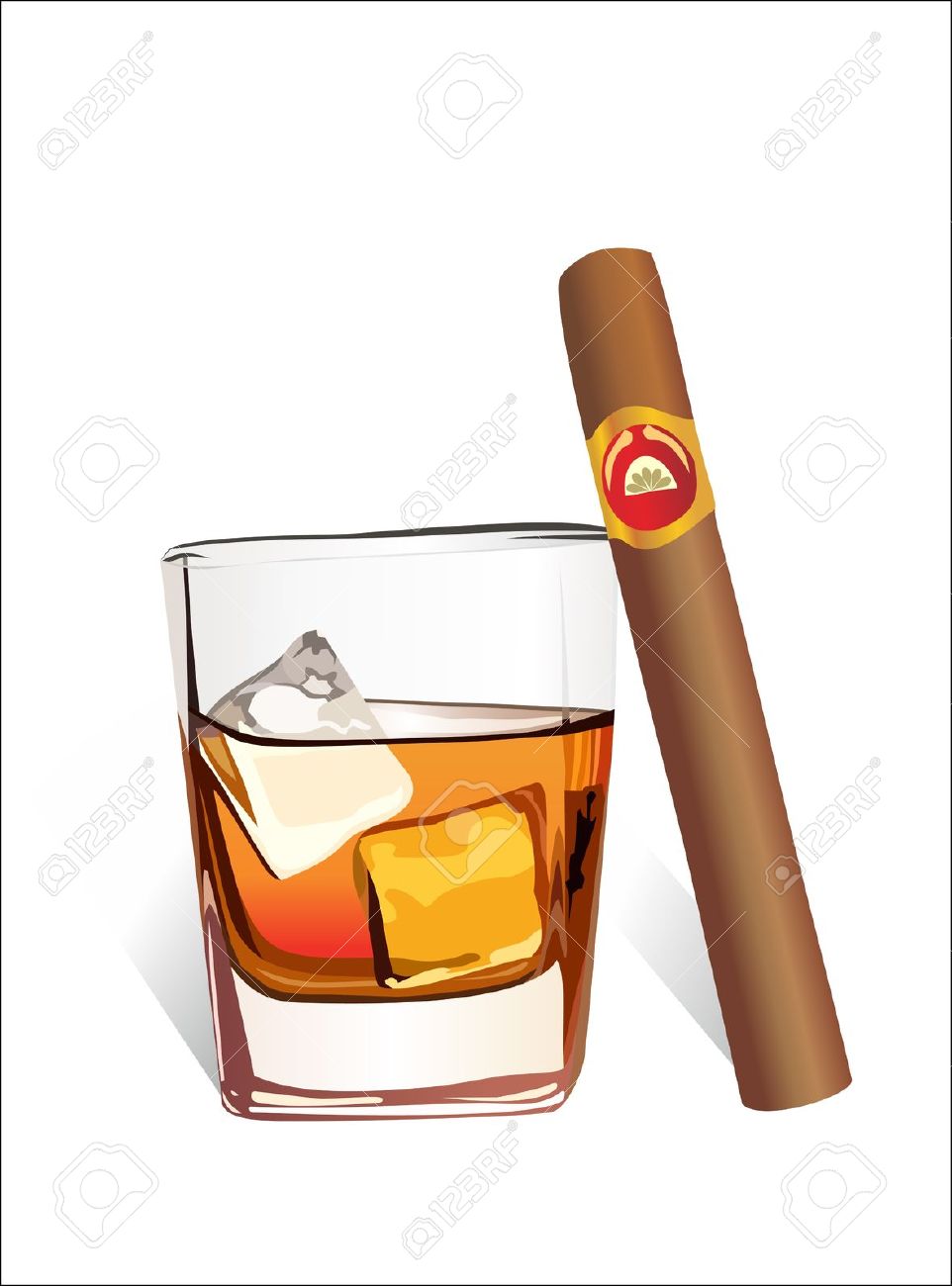 Scotch Whiskey Clipart.