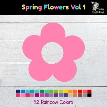 Spring Flowers Clipart.