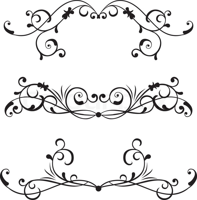 Free Fancy Scroll Cliparts, Download Free Clip Art, Free.