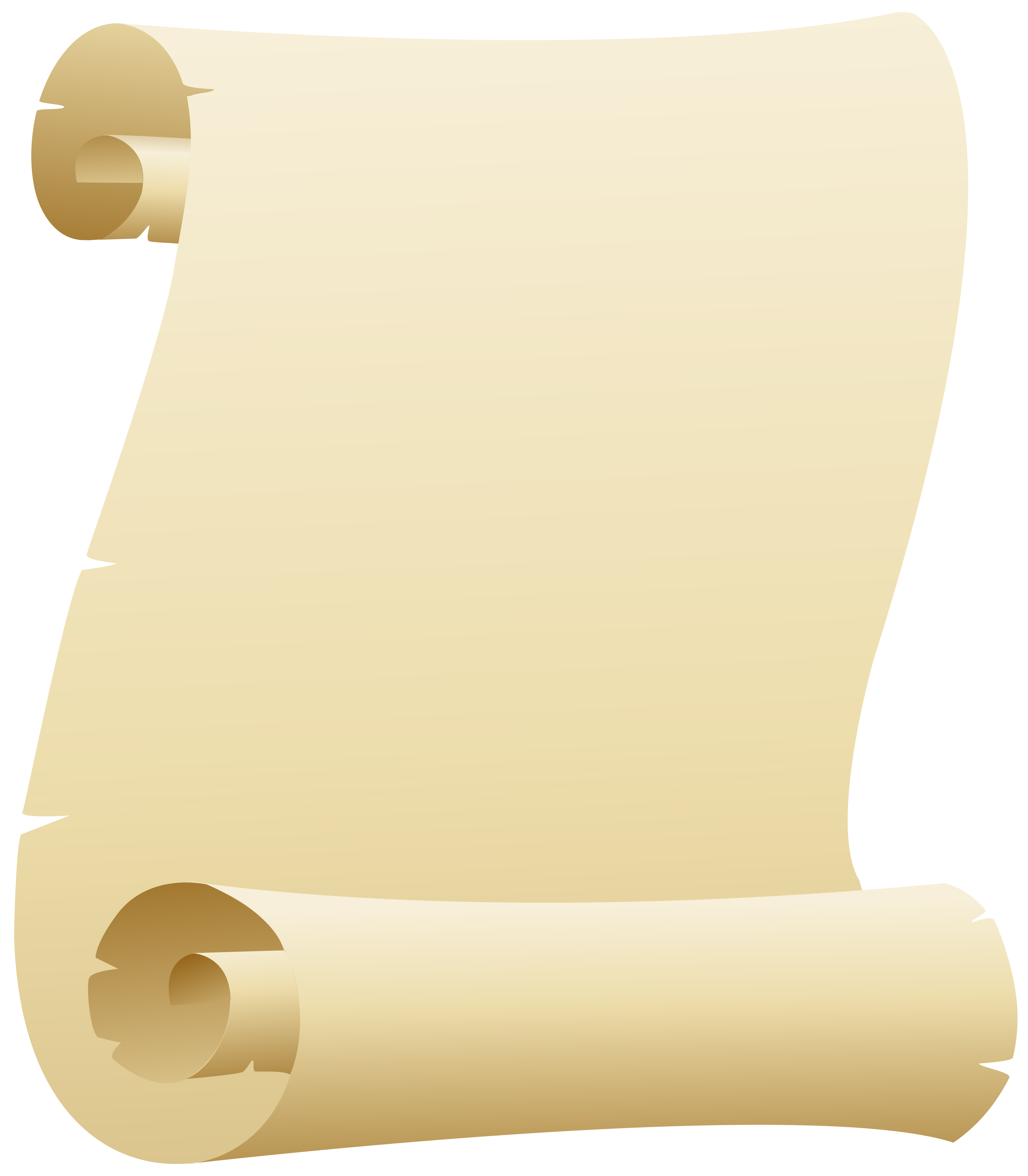 Scroll Clipart PNG Image.