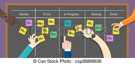 Scrum Illustrations and Clipart. 197 Scrum royalty free.